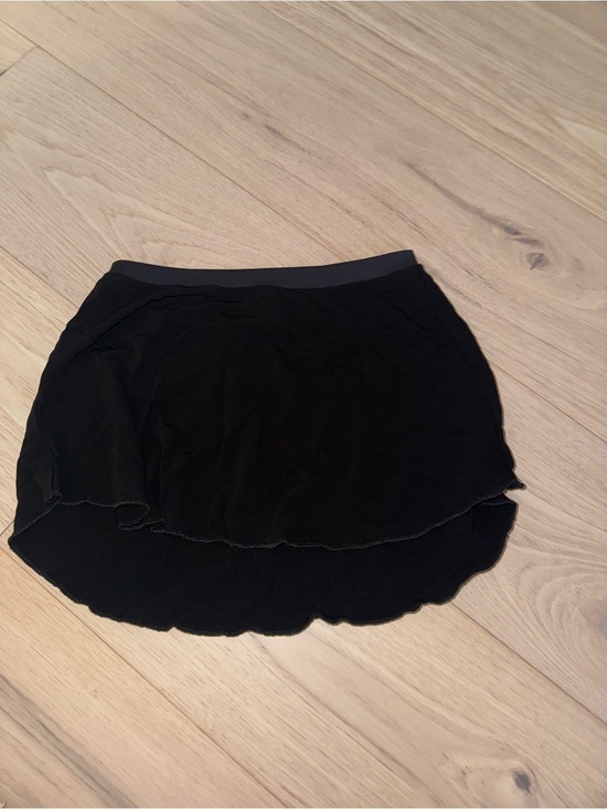 Eleve Dancewear Dresses & Skirts - Eleve Dancewear Black High-Low Layered Skirt